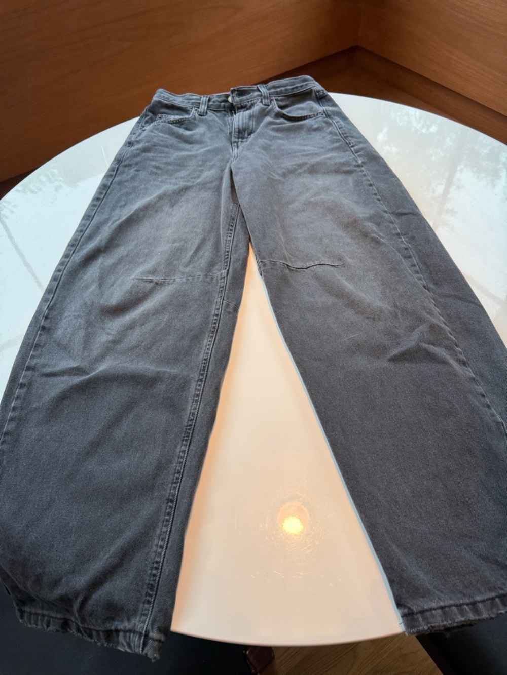 BDG Women’s Black Barrel Jeans